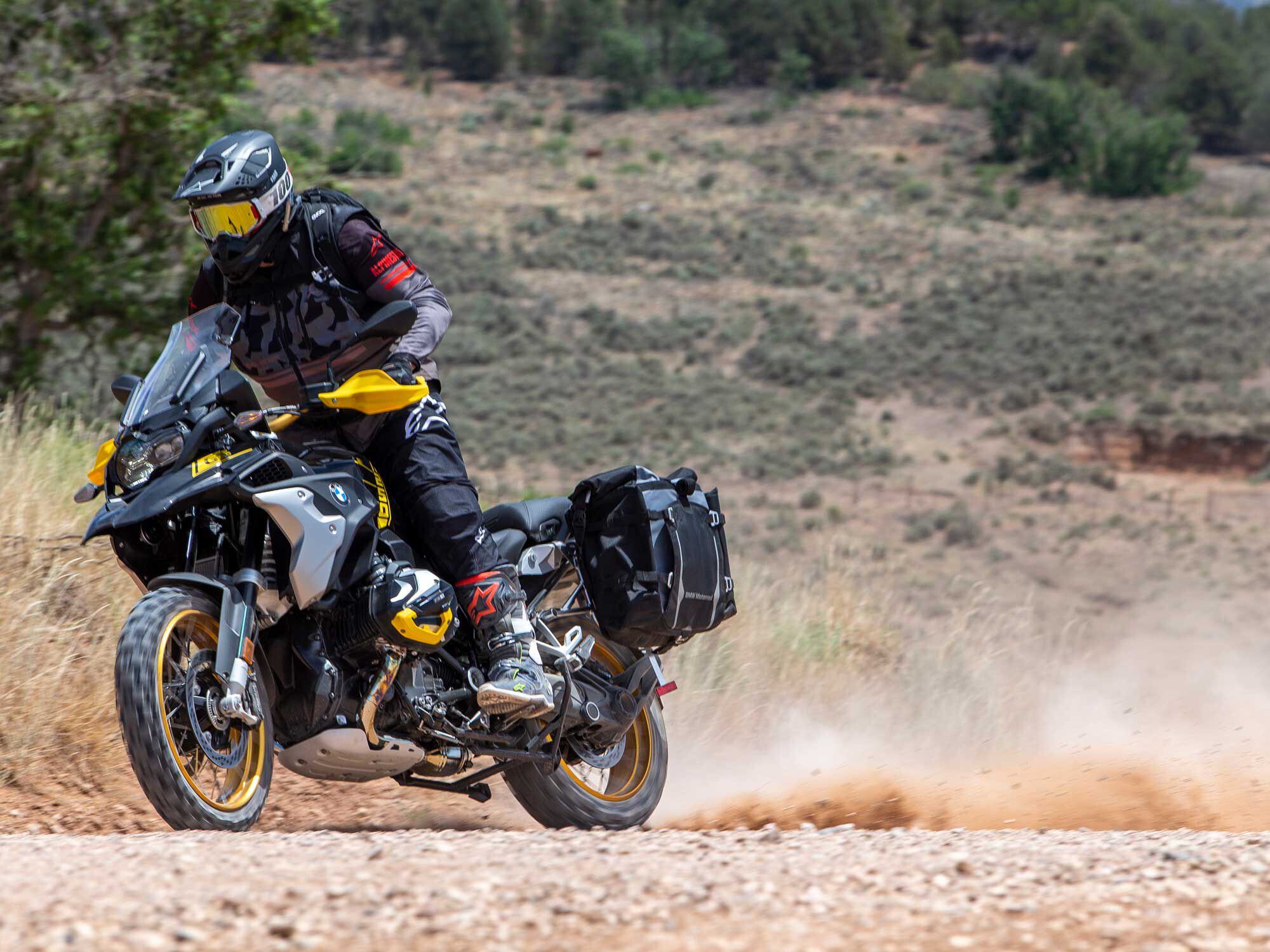 A torque-rich character blasts the R 1250 GS out of corners with excellent controllability—as long as the bumps aren’t too big.