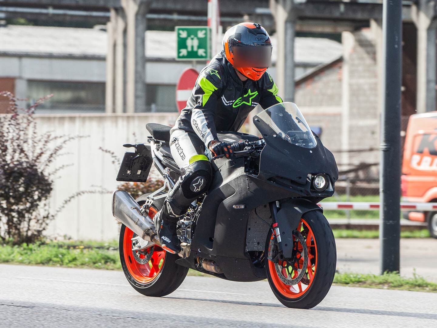 KTM continues development of the bike that we believe will be called the RC 990.