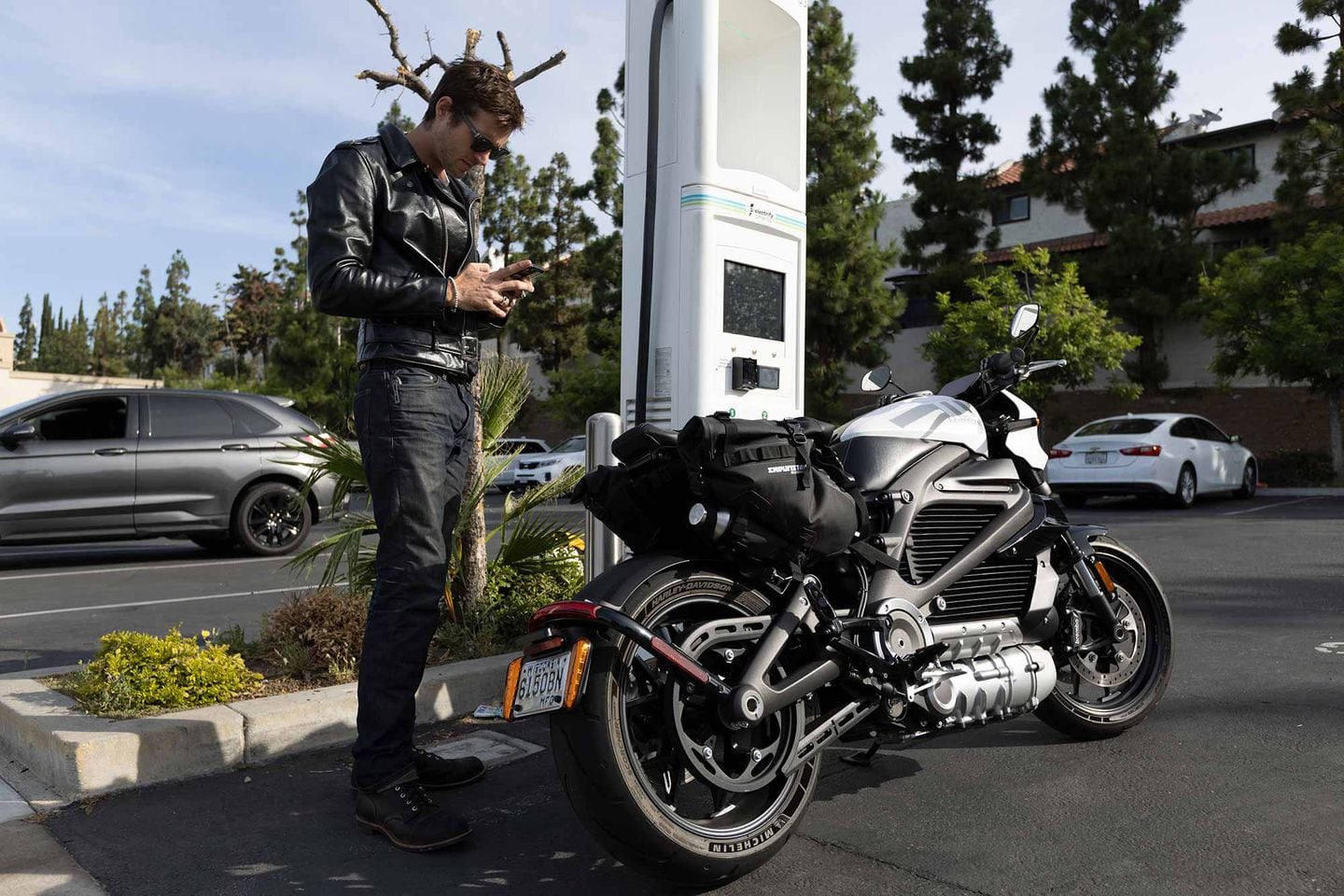 Long way up online electric harley