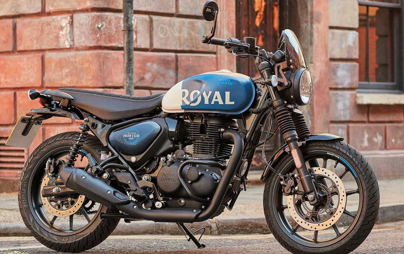 More roadster than cruiser, Royal Enfield’s new Hunter 350 makes the list thanks to its newbie-friendly weight and easy manners.