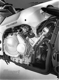 Road Passion Bremsbeläge Satz Vorne & Hinten Für Yamaha YZF 600 R Only R / YZF 1000 R Thunderace – Semi-metallisch, Bio-Metall