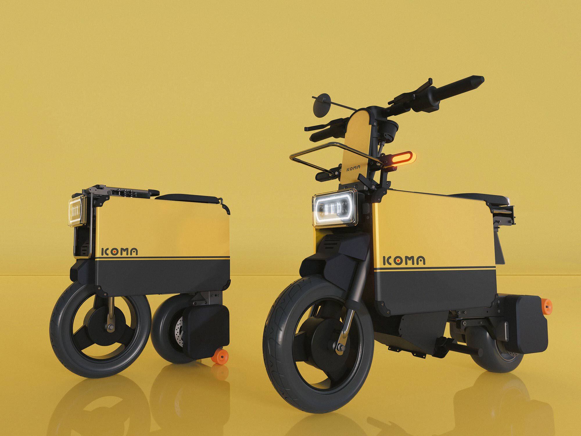 We don’t know about you, but the Icoma Tatamel looks a thousand times cooler than those rental scooters lying on the sidewalk in every city in America.