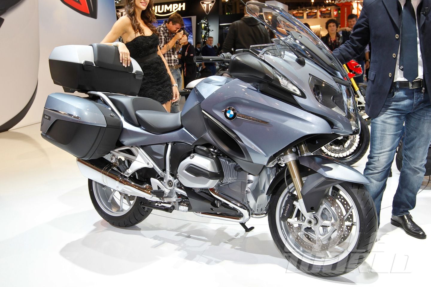 2014 BMW R1200RT First Look Review Photos EICMA 2013 Cycle World