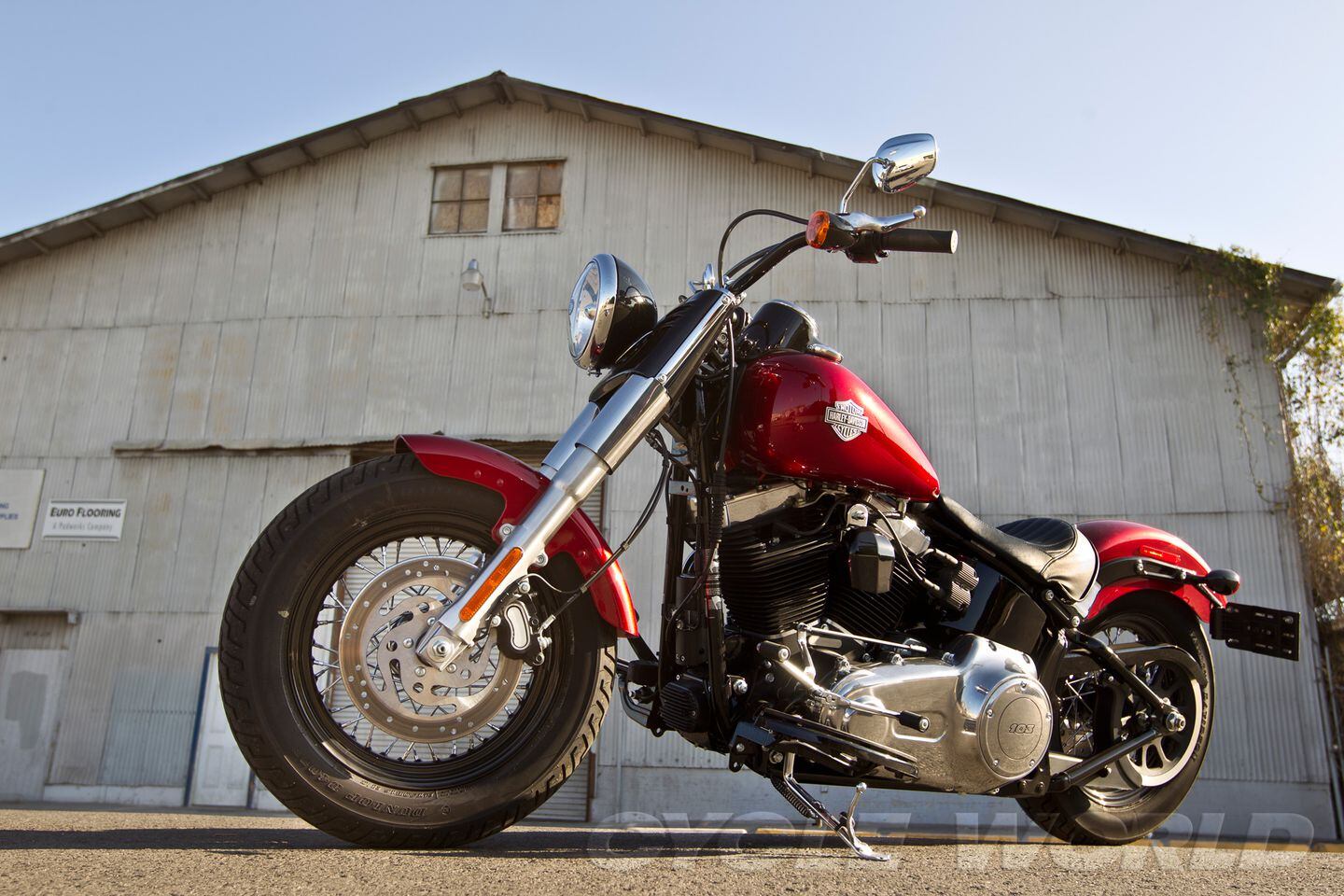 2012 Harley Davidson FLS Softail Slim Road Test Review Specs Photos Cycle World