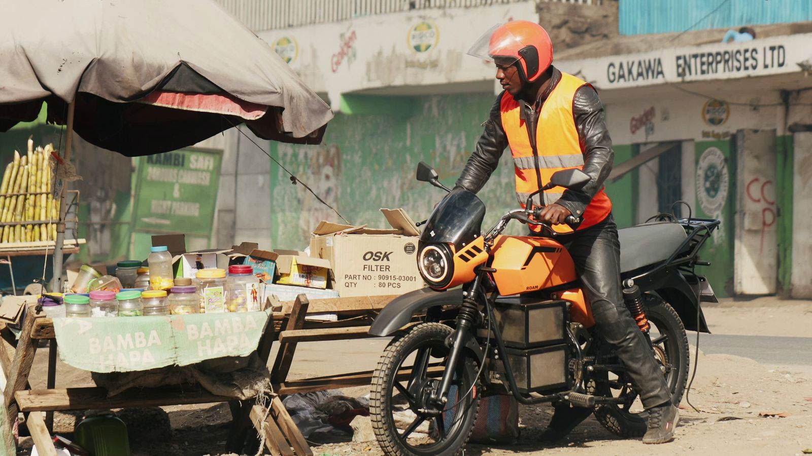 The Roam Air gets 56 miles on a charge, goes 56 mph, and is priced at $1,500, ideal for its intended Kenyan market.