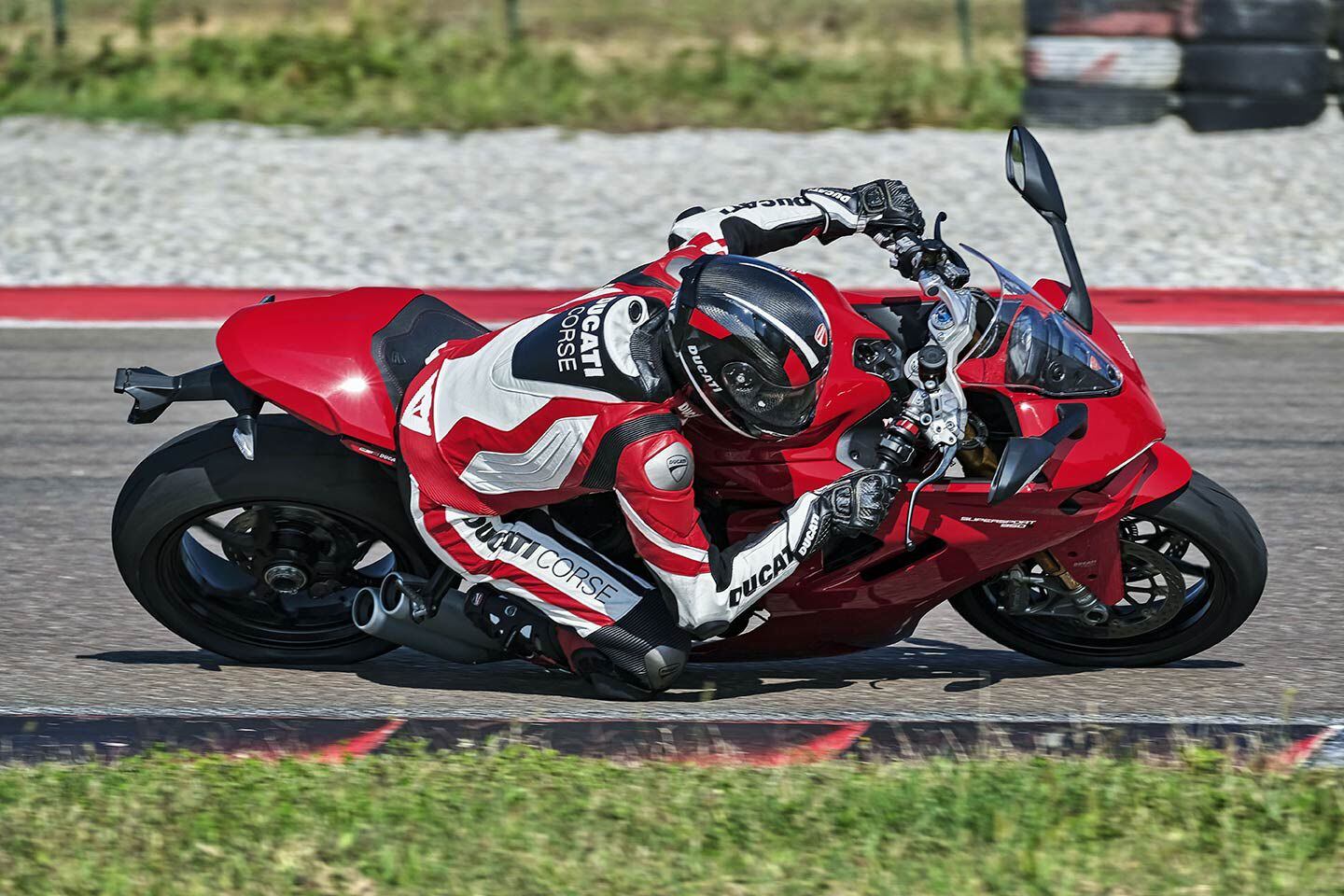 It wouldn’t be a Ducati if there wasn’t some performance baked into the package.