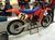 Bob “Hurricane” Hannah’s 1985 Works RC250 static side view