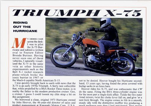 Triumph Trademarks Future Model Names | Cycle World