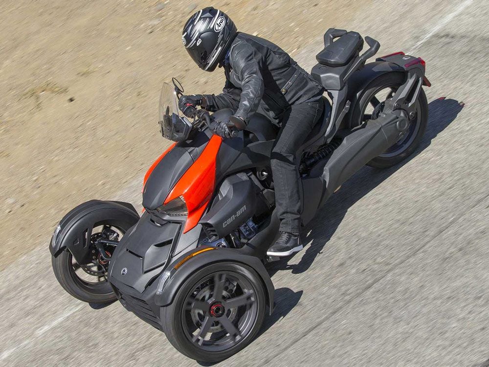 Can Am s 2019 Ryker Insists Three Wheelers Aren t Just For Boomers Cycle World