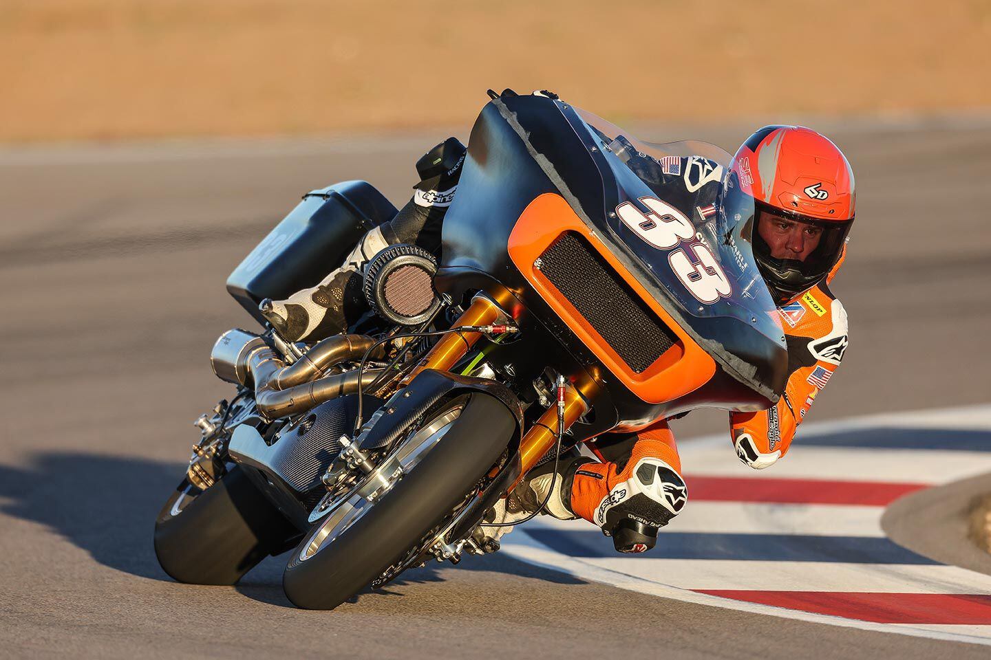 Kyle Wyman heads Harley-Davidson’s factory effort in King of the Baggers.