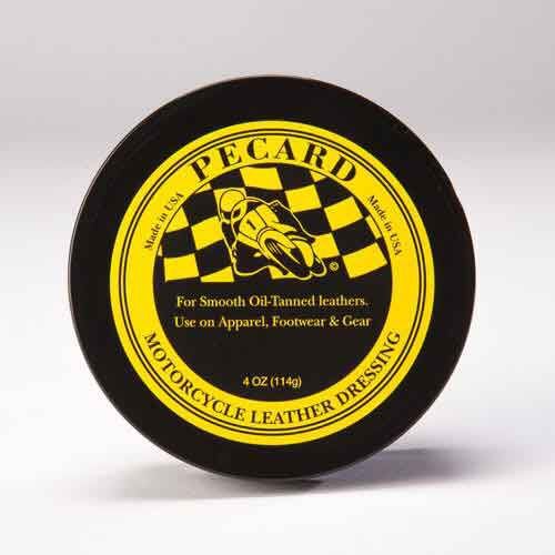 Pecard Motorcycle Leather Care is the best name in the game.