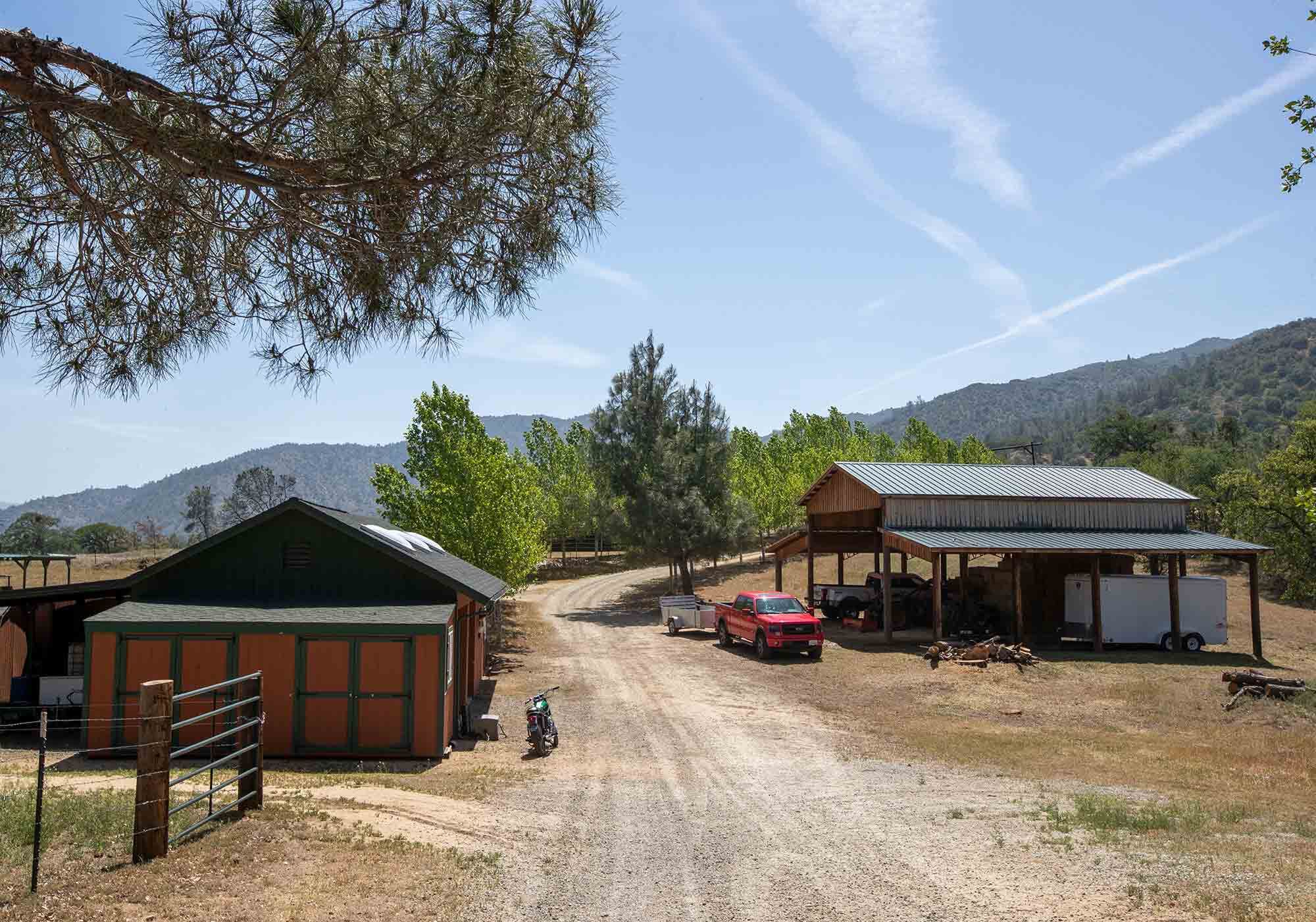 Scott Haith’s sprawling mountain ranch showed evidence of equestrian activity but gave no outward indication of the motorcycle collection within.