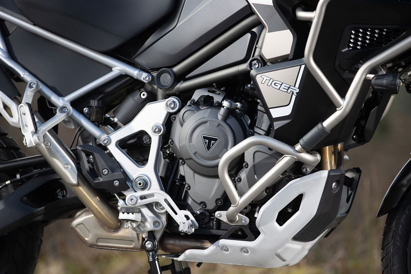 As always, Triumph’s fit and finish is exceptional.