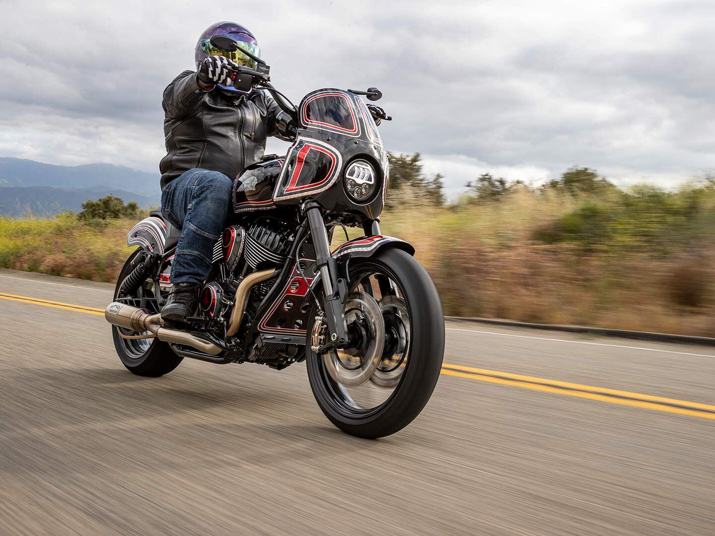Carey Hart’s custom Sport Chief build for Twitch Stenberg looks great but is also constructed to stand up to some serious abuse.