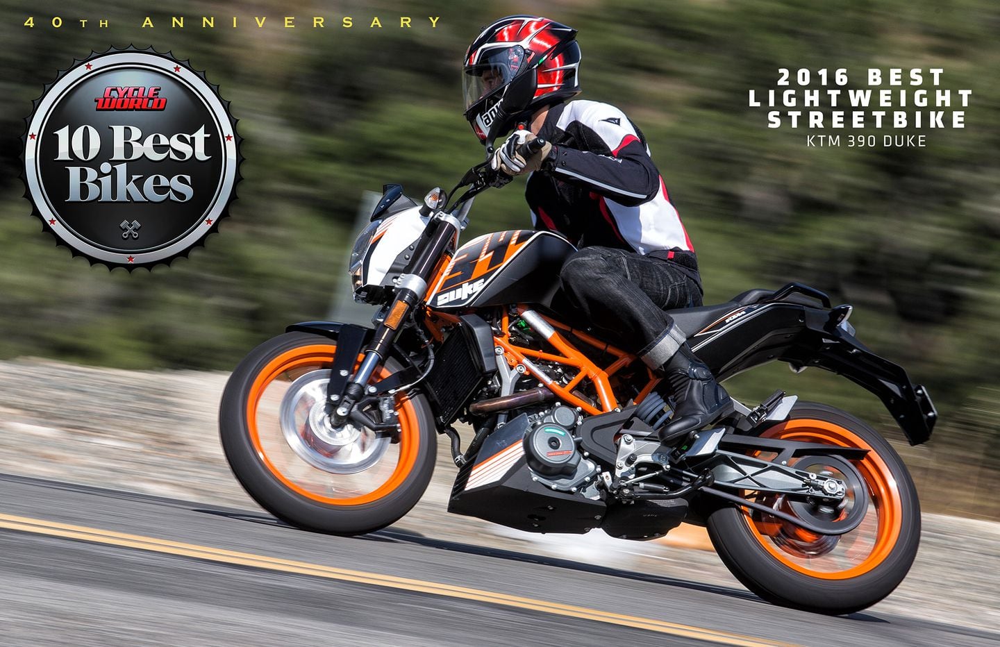 BEST LIGHTWEIGHT STREETBIKE KTM 390 Duke Cycle World