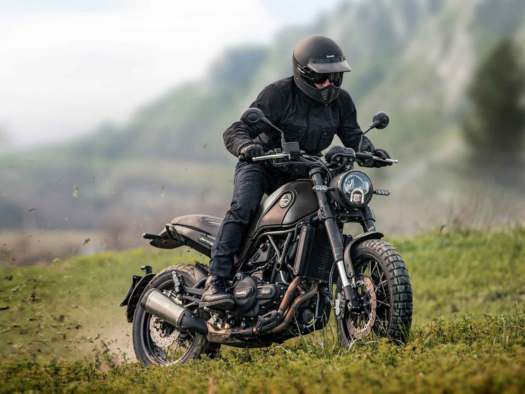 Benelli enters the scrambler category with its Leoncino Trail, now available in the US.