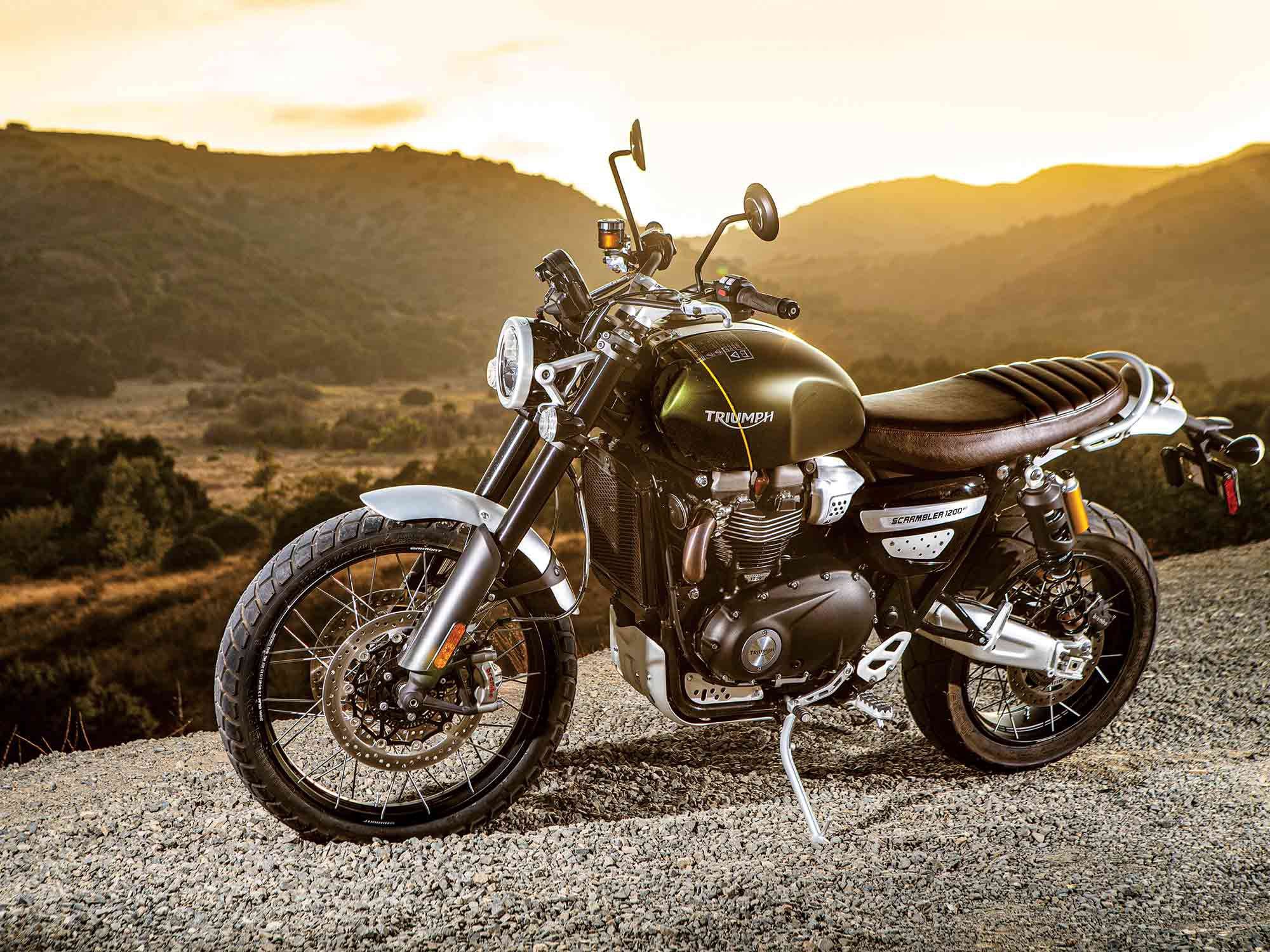 The Triumph Scrambler 1200 XC is <em>Cycle World</em>’s Best Standard for 2020.