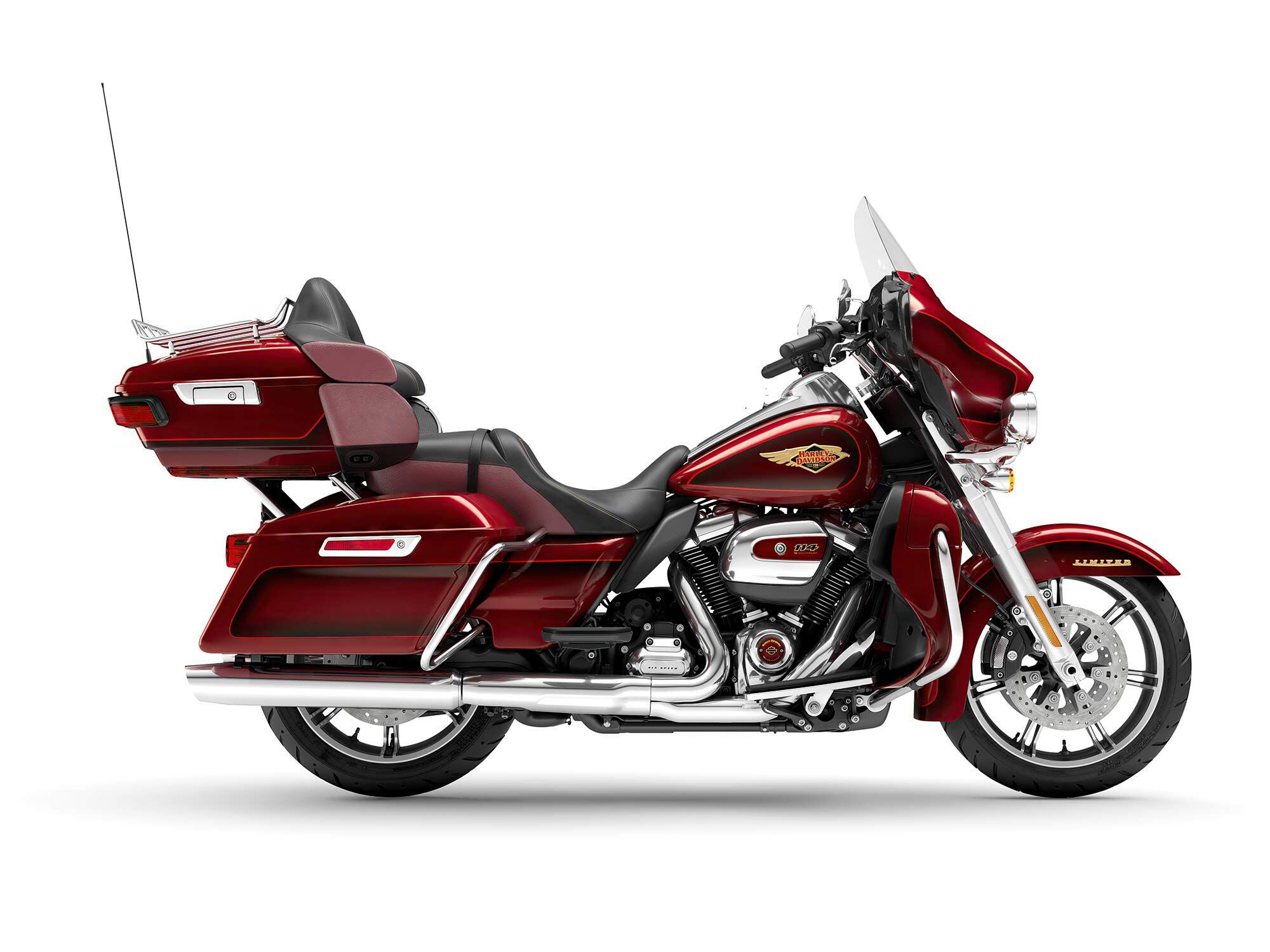 2023 Harley Davidson Ultra Limited Anniversary studio right side profile