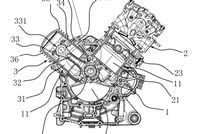 QJMotor single cylinder engine utilizing second dummy cylinder patent drawing