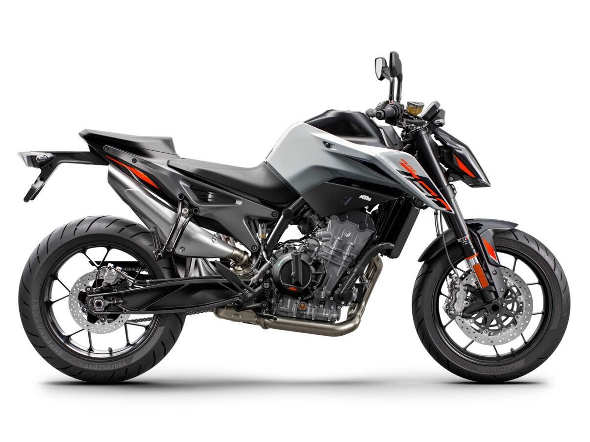 KTM’s 790 Duke, a bike KTM proudly refers to as “The Original Scalpel.”