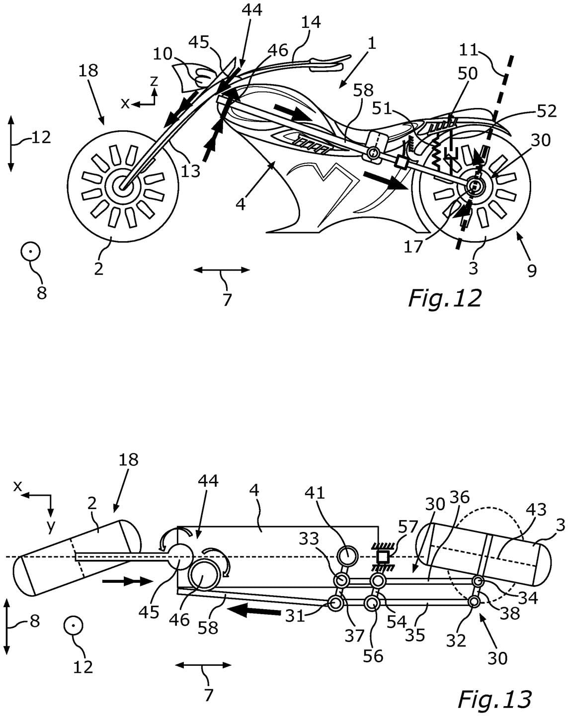 BMW dirección dos ruedas