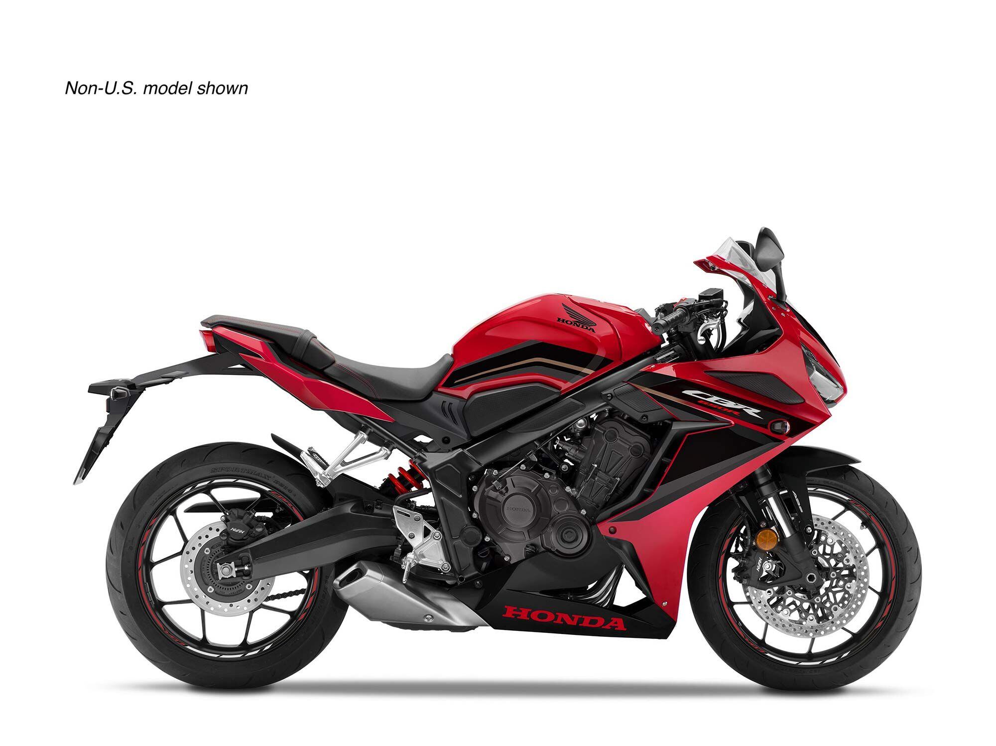 The 2023 Honda CBR650R in Grand Prix Red will cost $9,899.