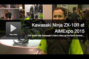 2016 Kawasaki Ninja ZX-10R Sportbike at AIMExpo 2015 VIDEO | Cycle