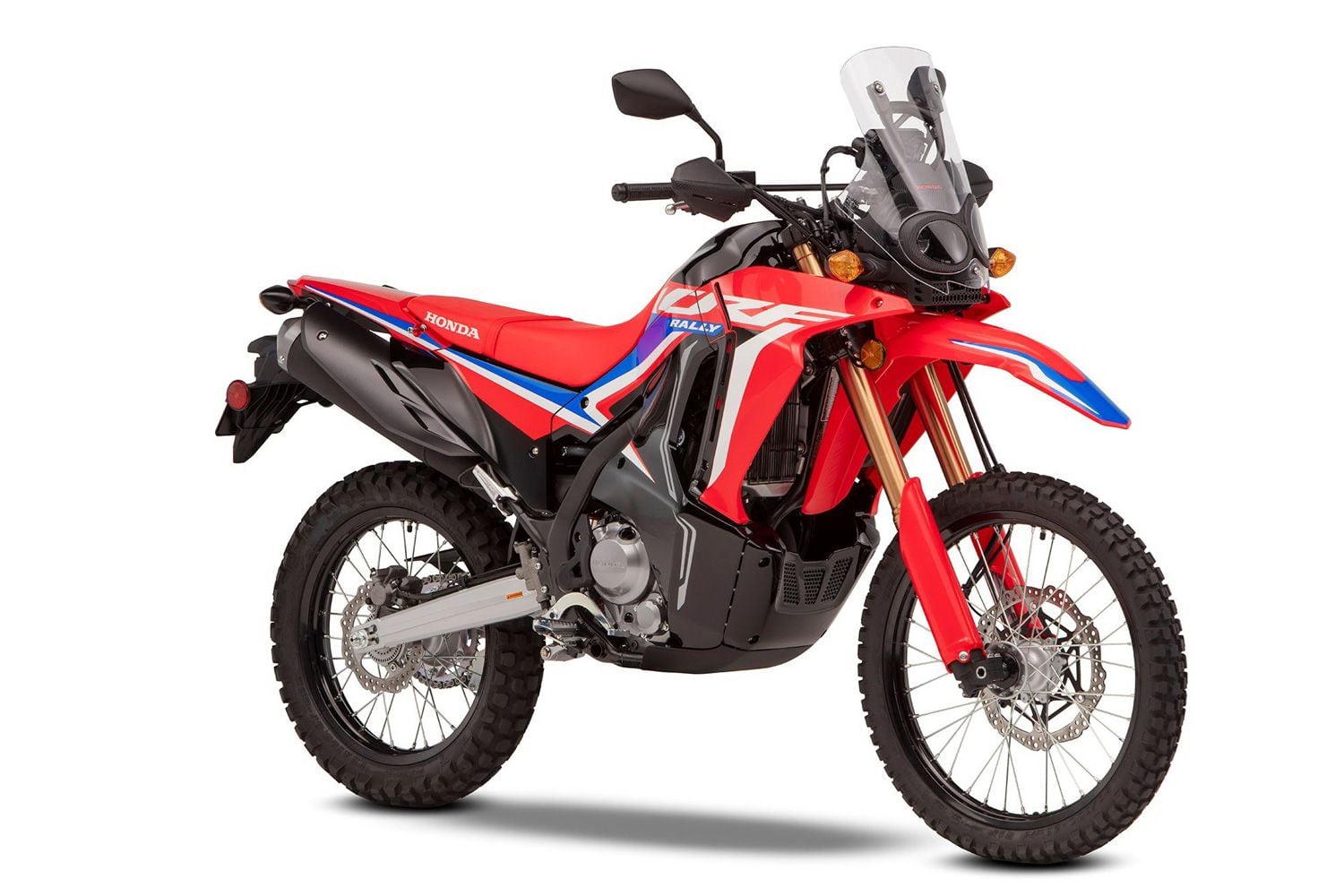 The 2021 CRF300L Rally has not been announced for the US market yet; sources say it will be.
