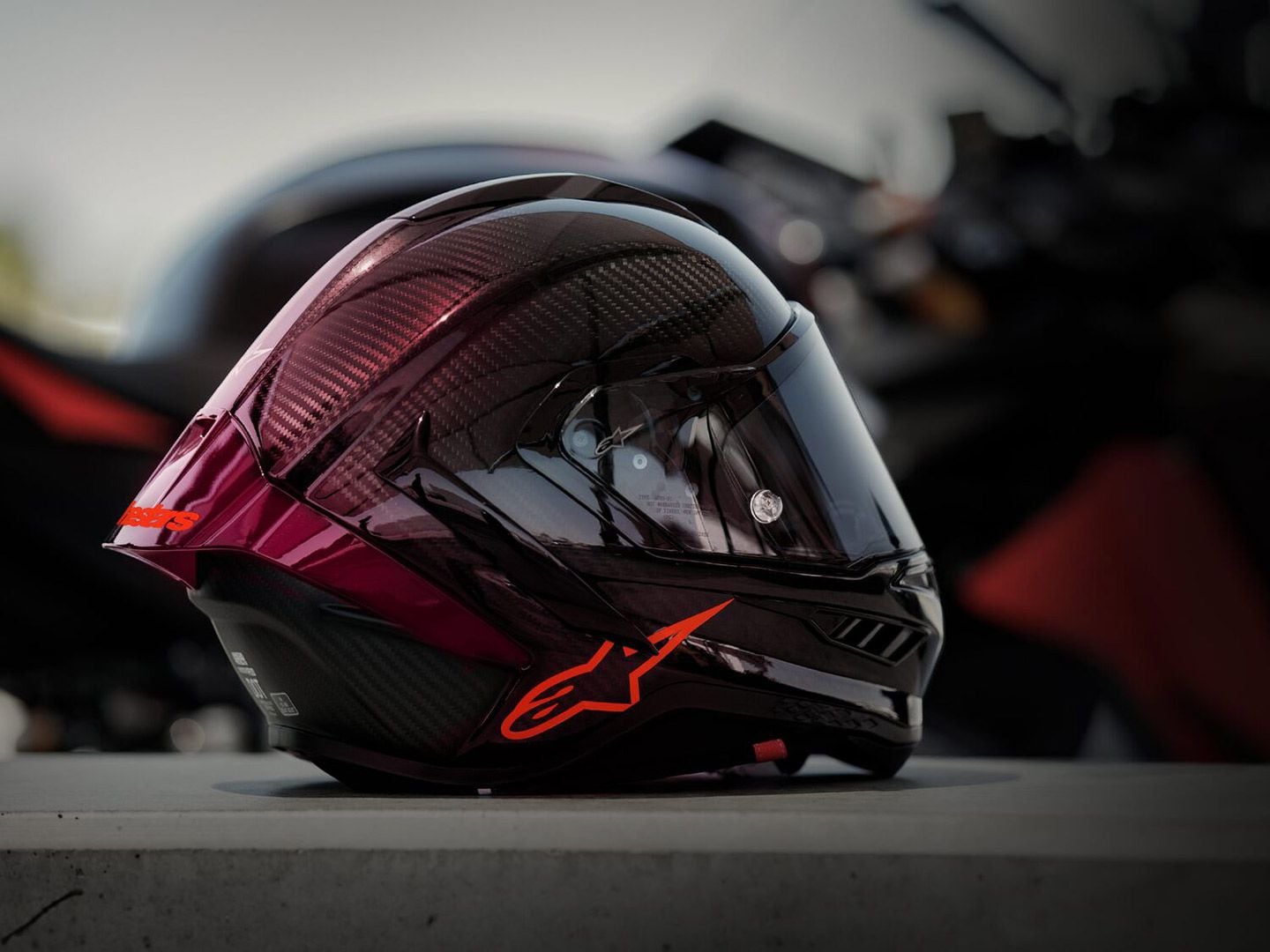 The Supertech R10 Launch Edition is easy on the eyes. Production is limited to just 200 helmets, but look for more S-R10 options down the road.