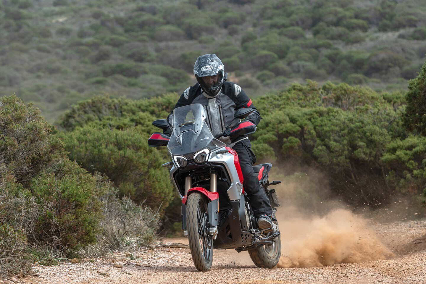 MV Agusta’s Enduro Veloce isn’t just a pretty face.