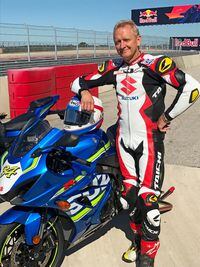 Kevin Schwantz Presented with All-New 2017 GSX-R1000 Serial Number