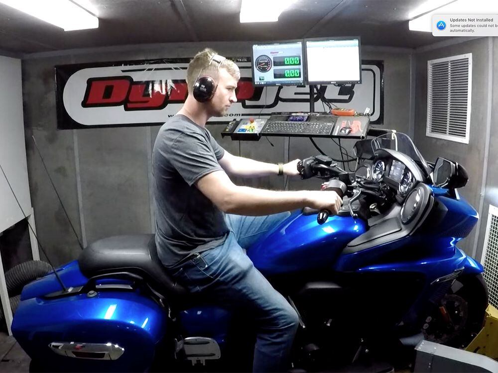 2018 Yamaha Star Eluder Dyno Run | Cycle World