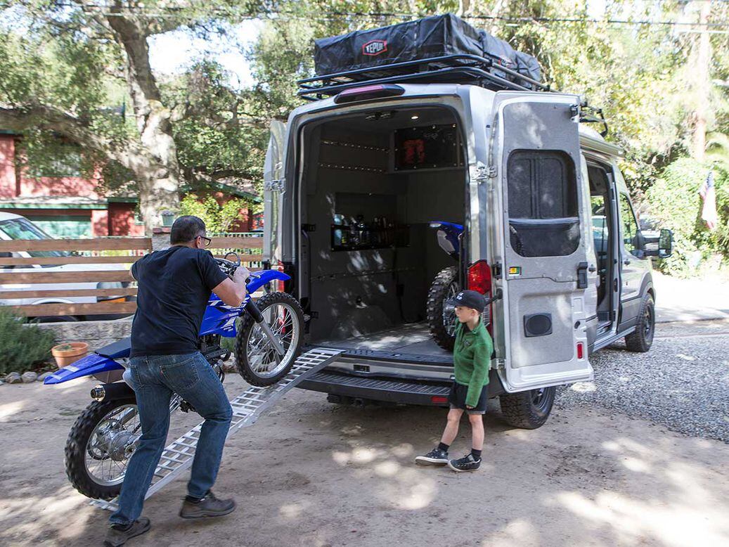 Van Life Building The Ultimate Motorcycle Adventure Hauler