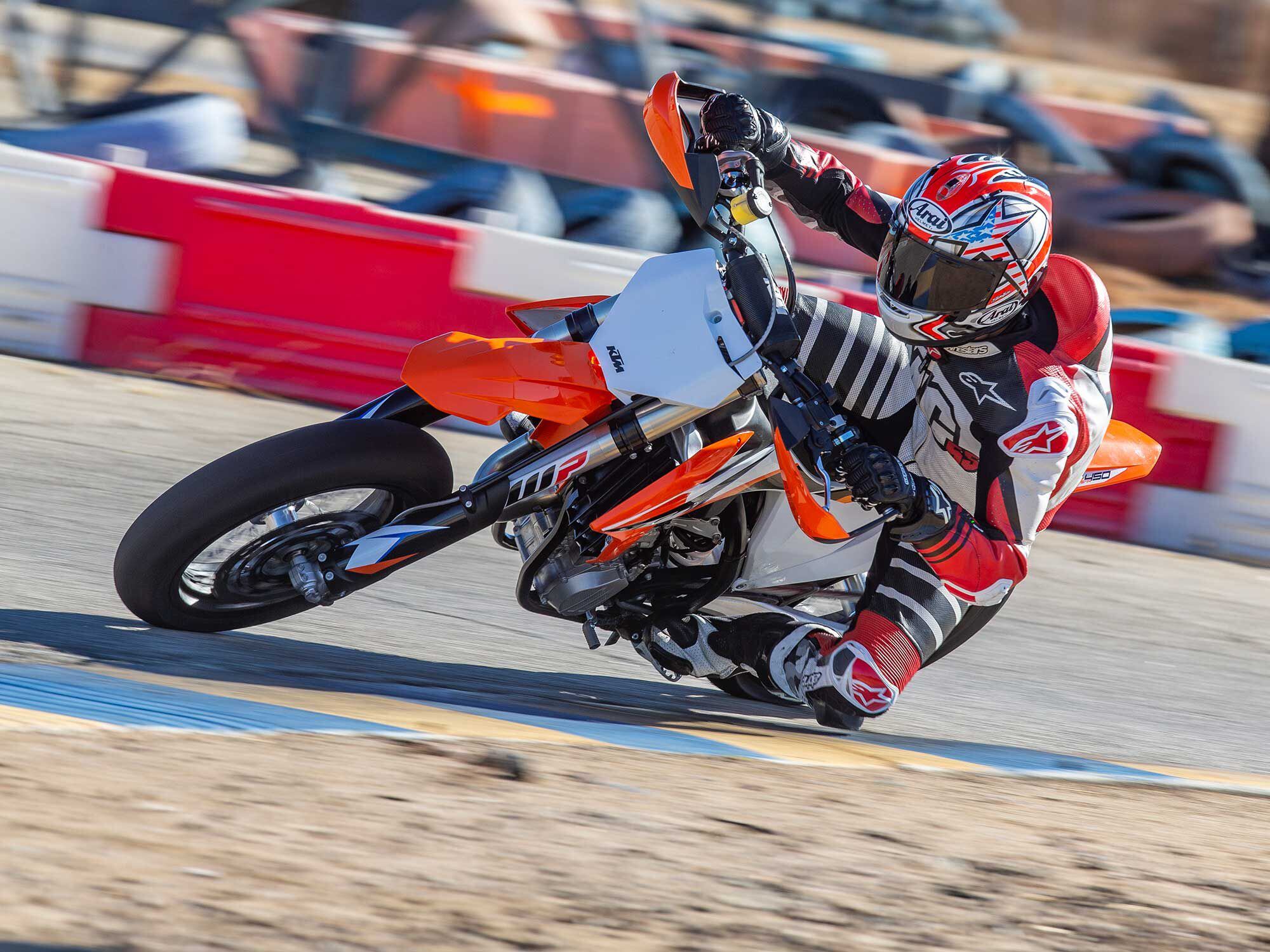 2021 KTM 450 SMR Supermoto First Ride Review