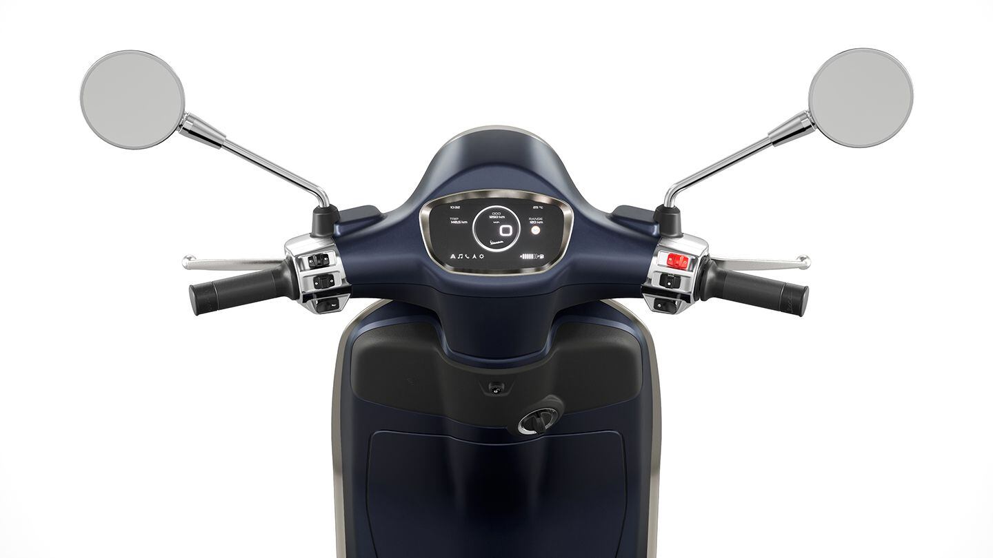 Vespa’s Primavera Tech 125 and 150 get a 5-inch TFT dash.