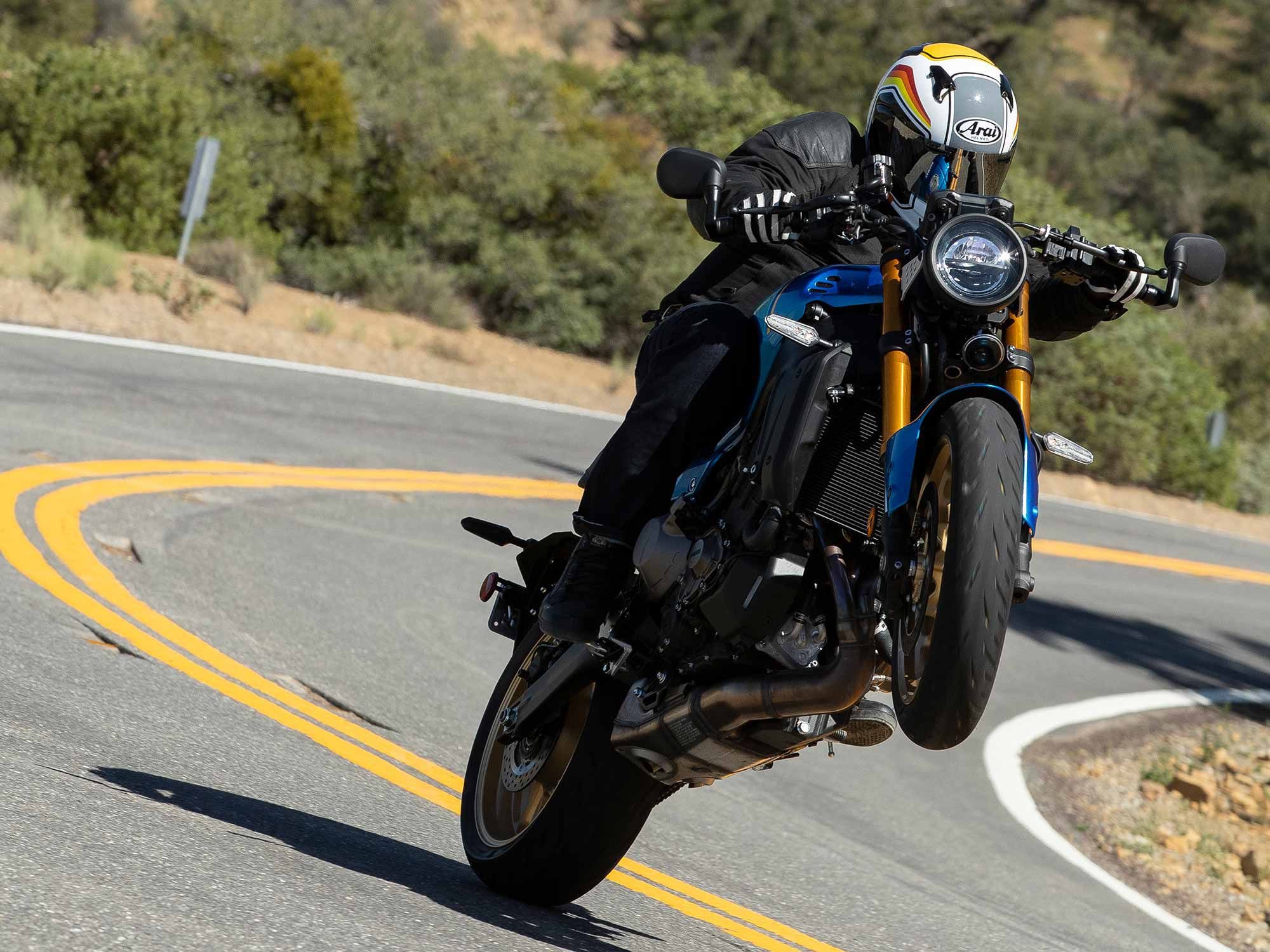Yamaha’s 2022 XSR900 is 90 percent new and more refined, but it still has its wild side.