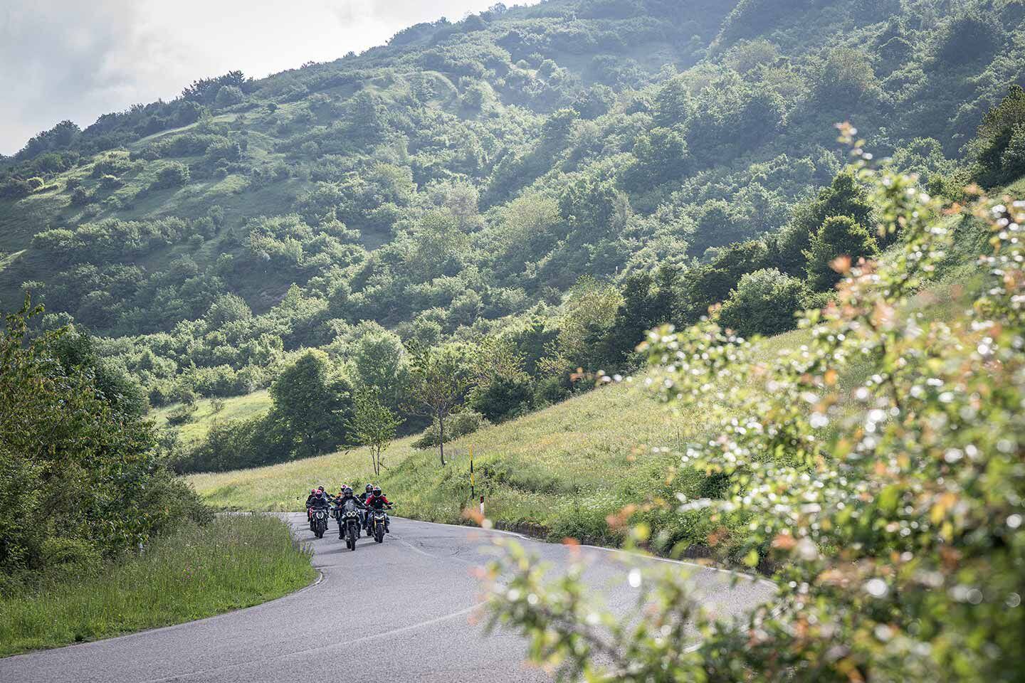 The hills of Tuscany.