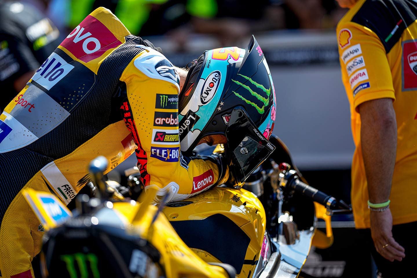 Bagnaia’s body language clearly showed how he felt at Misano.