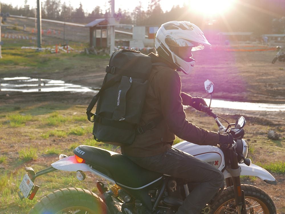 Velomacchi's Speedway Hybrid Travel 50L Duffel Is Ready For Your