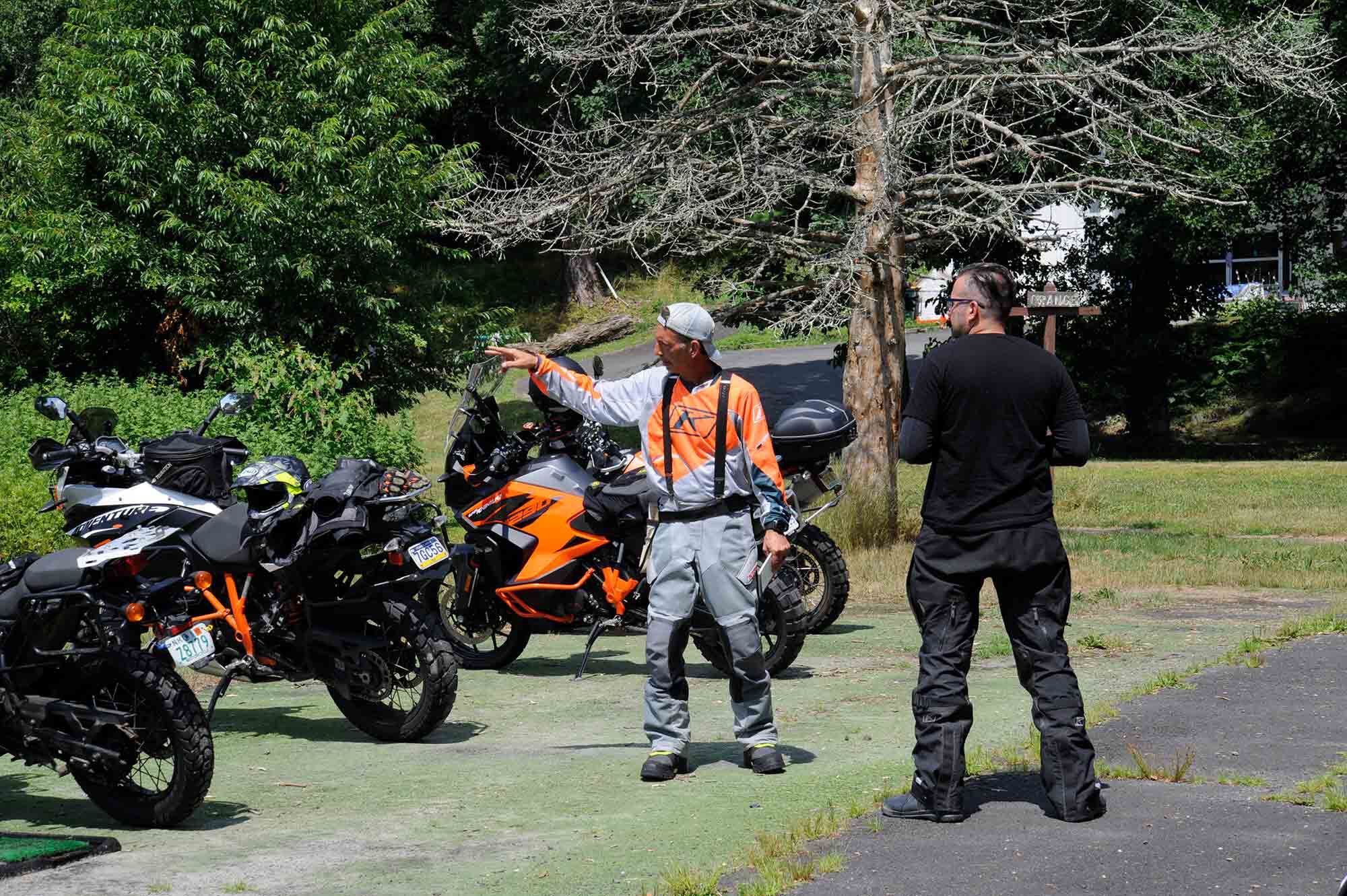 Jeff Ufberg, a certified MSF ADVRC instructor, explains what the students will experience.