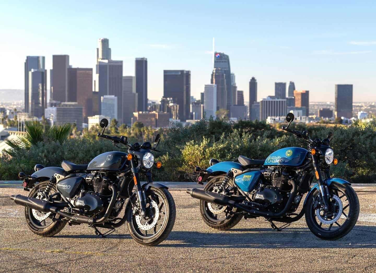 Royal Enfield officially released its 2024 Shotgun 650 cruiser at a global launch this week.