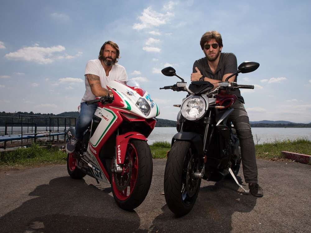 Timur Sardarov (right)  retains 49.9 percent stake in MV Agusta.