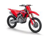 2023 honda crf450r studio front right angled profile