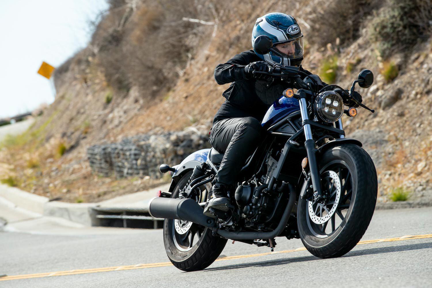 In stock form, the Rebel is for the solo rider, however, there are accessories available that can cater to the two-up travelers.
