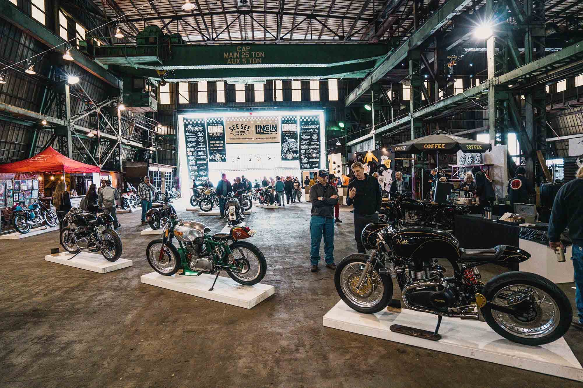 The 2022 One Show took place in the historic Zidell Barge Building in the middle of Portland.