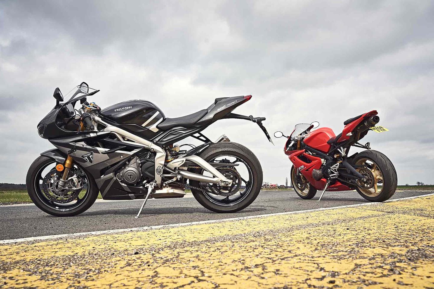 Old vs. New Triumph Daytona 675 vs. Moto2 765 Cycle World