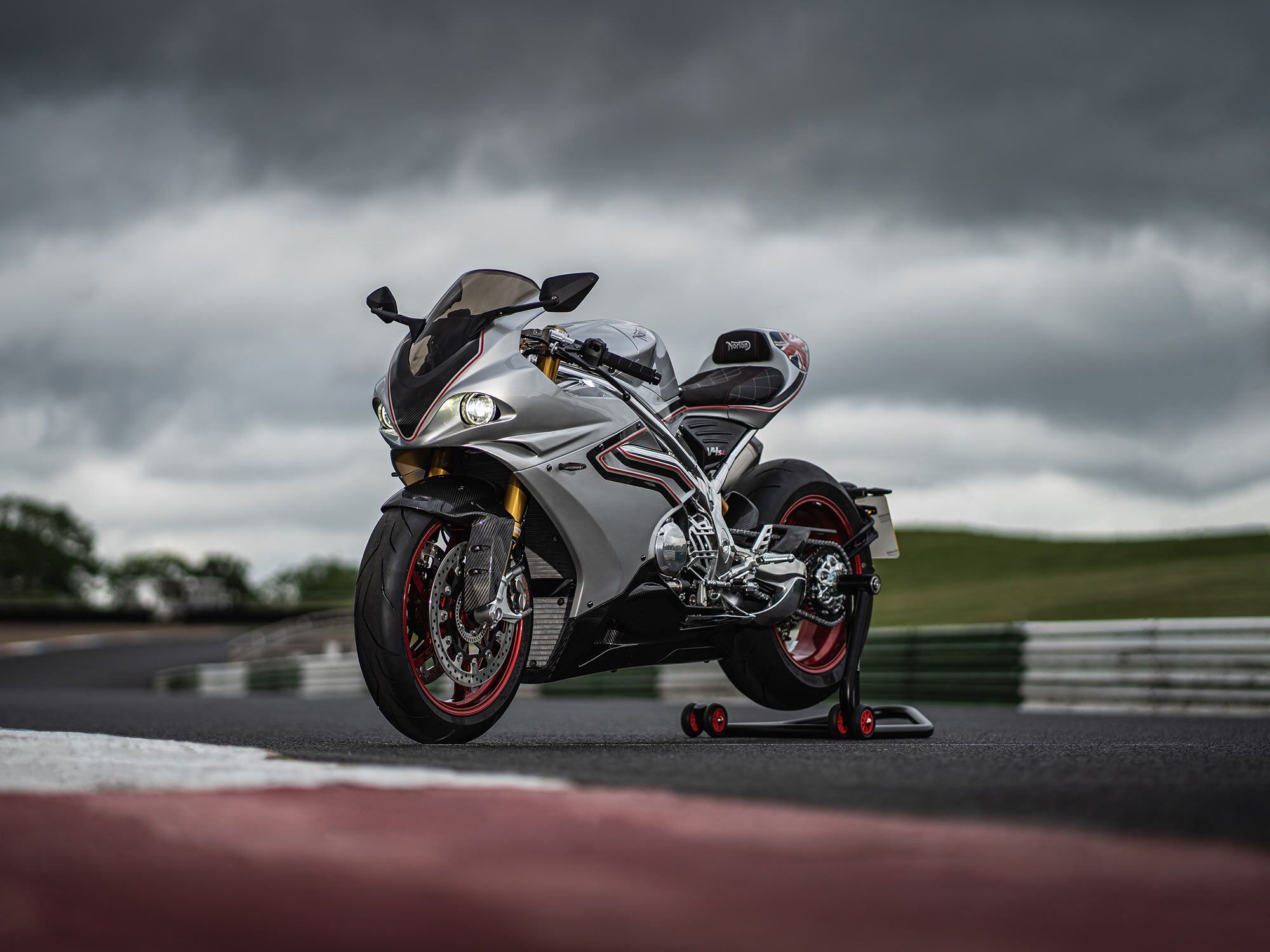 Norton’s V4SV has evolved from the previous and problematic V4SS.