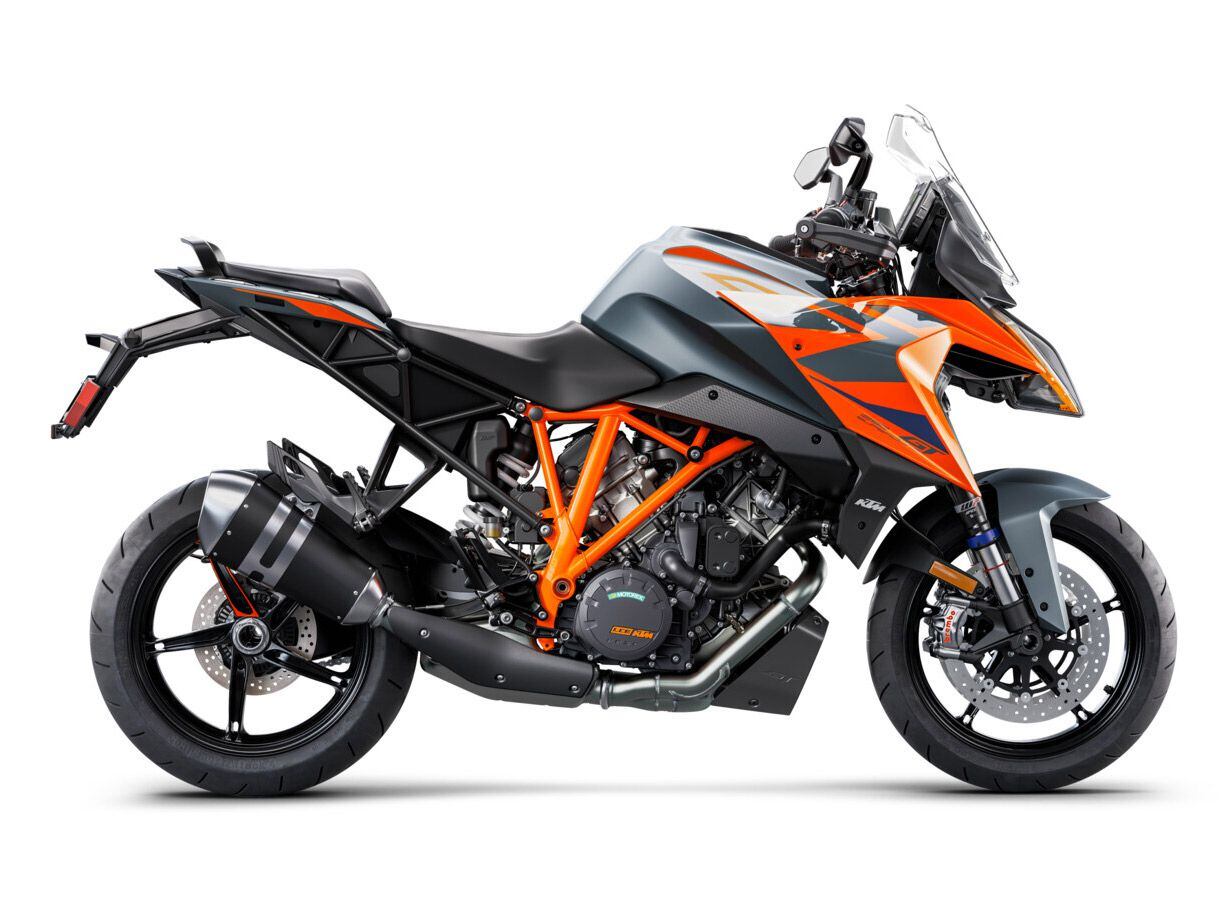 The current KTM 1290 Super Duke GT.