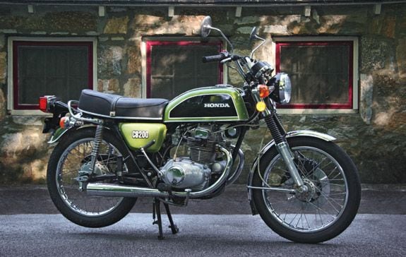 1975 Honda CB200 Cycle World Honda Motorcycle Special Feature Cycle World