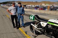 nick ienatsch and jim granger at laguna seca raceway